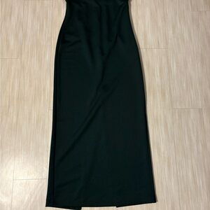 Zara Elegant Green Maxi Dress